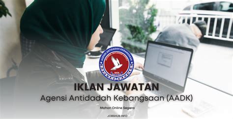 Jawatan Kosong Agensi Antidadah Kebangsaan AADK Permohonan Terbuka