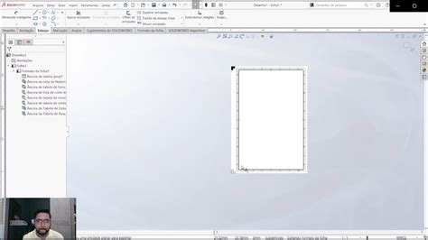 Aula Projetos Mec Nicos Folha De Desenho No Solidworks Formato Abnt