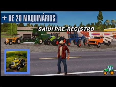 Saiu Pre Registro Do Farming Sim Brasil Muito Top Youtube