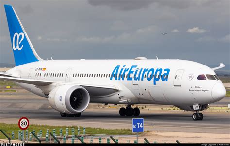 Ec Mom Boeing Dreamliner Air Europa Alex Rivera Jetphotos