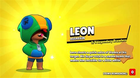 Como Conseguir Leon Em Brawl Stars