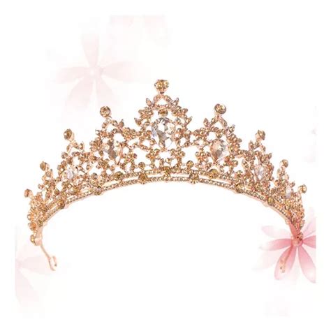 Diadema Barroca Coronas De Quinceañeras Para Novia Meses sin intereses