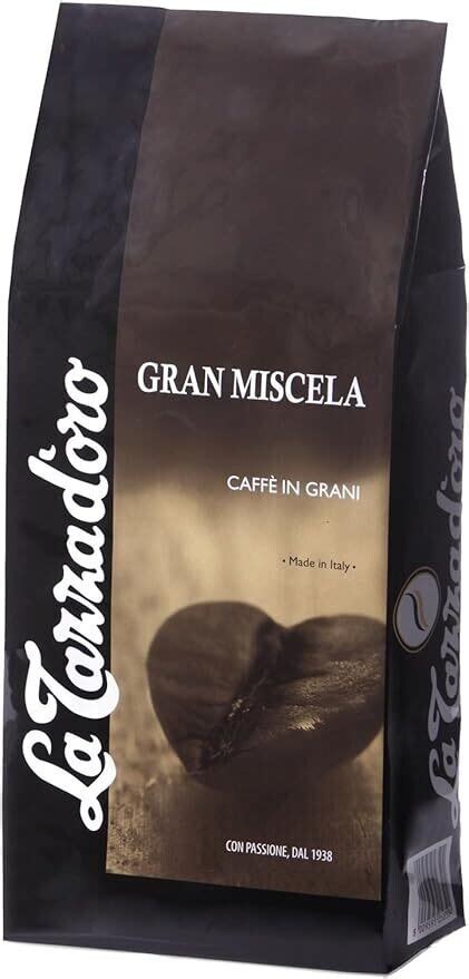 Café TAZZA D ORO Gran Miscela GRAIN Beans 1 KG