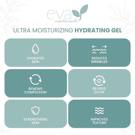 Eva Naturals Gel Hidratante Ultra Hidratante Botella XL De 2 Onzas