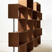 Mattoni Libreria Modulare In Cartone By Lessmore Design Giorgio