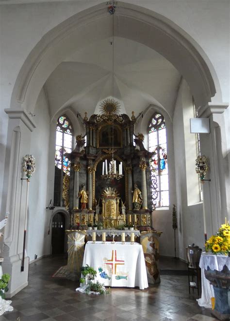 St Laurentius Schönau an der Brend Blick in den Chorraum Flickr