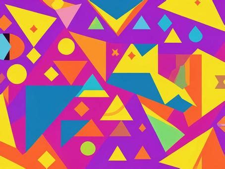 Free Vectors | Free Illustration/Colorful Shape Art