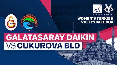 Galatasaray Daikin Vs Cukurova Bld Adana Demirspor Full Match Women