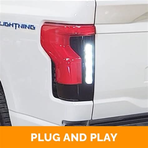 2021 2023 Ford F 150 Lightning Reverse Lights Auto Flasher Kit