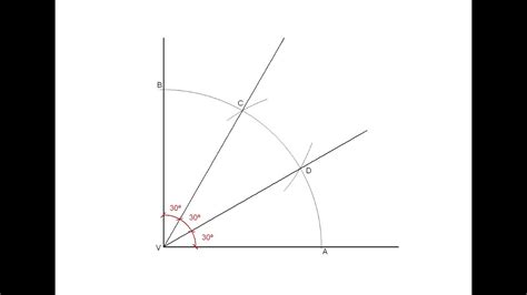 C Mo Dividir Un Ngulo En Tres Partes Iguales