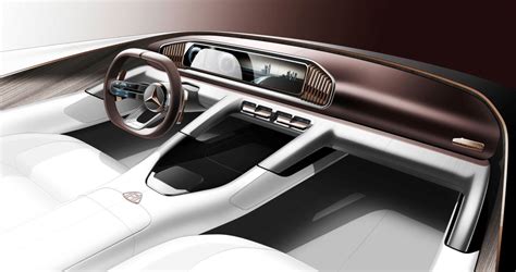 Mercedes-Maybach SUV concept’s interior teased