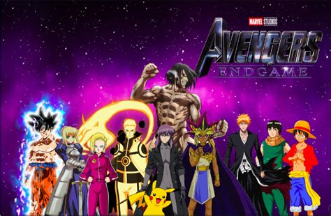 Anime Avengers End Game: by 2006slick on DeviantArt