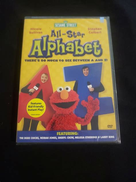 Sesame Street All Star Alphabet 28DVD 2C 2005 29 For Sale Online EBay