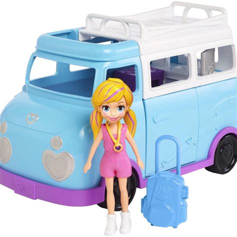 Polly Pocket Abenteuer Camper Smyths Toys Superstores