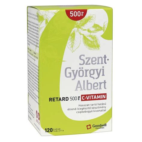 Goodwill Szent Gy Rgyi Albert Retard C Vitamin Mg Tabletta Db