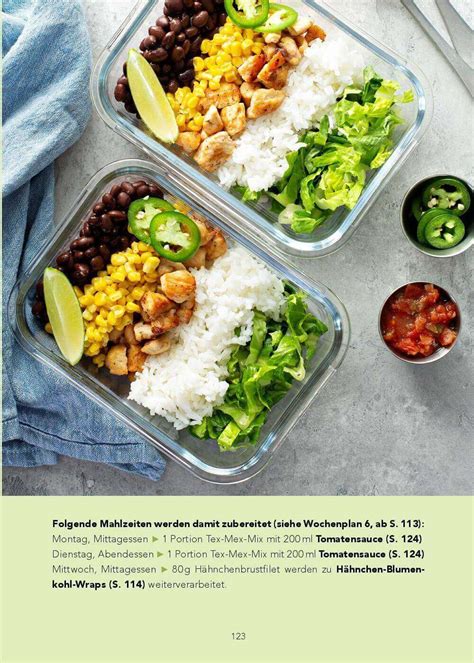 Buch Meal Prep Zum Abnehmen Gesunde Mahlzeiten