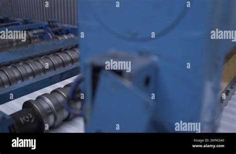 Steel Rollers In Metalforming Machine For Production Roof Tile