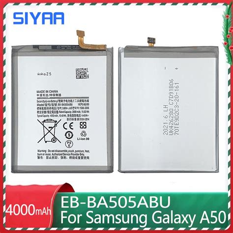 SIYAA Batería de EB BA505ABN original para Samsung Galaxy A50 A505F