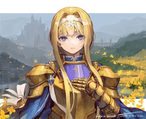 Anime Anime Girls Digital Art Artwork 2d Portrait Alice Sword Art