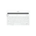 Teclado Logitech Sem Fio K480 Branco EN Layout KuantoKusta