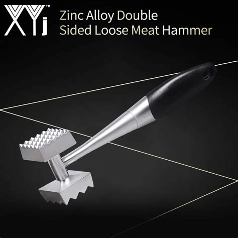 Xyj Aluminium Metal Hammer Meat Mallet Tenderizer Steak Beef Pork