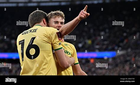 London Uk Th Jan Goal Tommy Conway Bristol City Points To