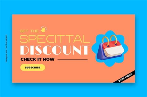 Premium Psd Discount Deal Youtube Thumbnail