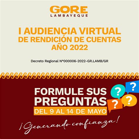 Primera Audiencia Pública De Rendición De Cuentas Año 2022 Campañas Gobierno Regional