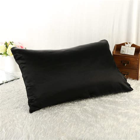 100% silk pillowcase black color- YangtzeStore.com – Yangtze Store