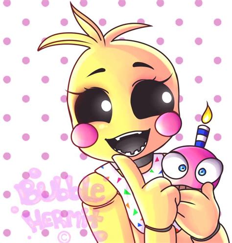 Fnaf 2 Toy Chica Fan Art