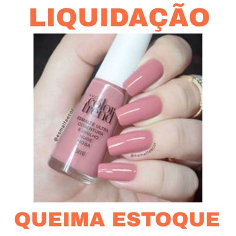 Esmalte Avon Color Trend Ultra Cobertura E Brilho Shopee Brasil