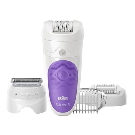 Braun Silk Pil 5 SensoSmart Wet And Dry Epilator With 4 Extras SE 5541