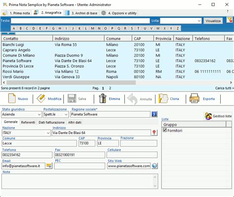 Prima Nota Semplice Il Software Freeware Per Gestire La Prima Nota In