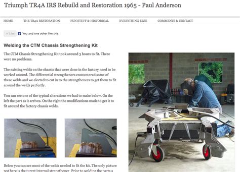 Triumph TR4A Restoration - Triumph TR4A IRS Rebuild and Restoration ...