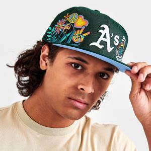 Бейсболка New Era Oakland Athletics MLB Groovy 59FIFTY зеленый