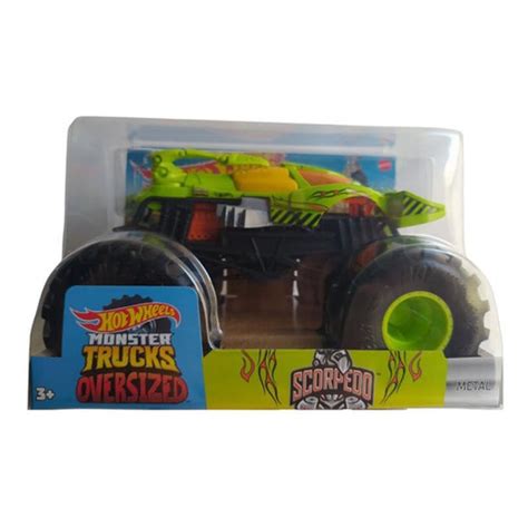 Hot Wheels Monster Trucks Oversized Scorpedo Submarino