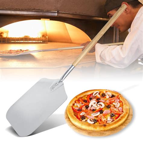 Aluminium Pizza Paddle Pizza Shovel Pizza Peel Handle Bakers | Shopee ...