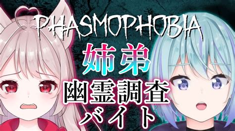 【phasmophobia】久しぶりの幽霊調査、、、姉弟コラボ【 新人vtuber パティ・アン・ルー ルーちゃん】 Youtube