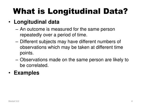 Ppt Analysis Of Clustered And Longitudinal Data Powerpoint Presentation Id 5655667