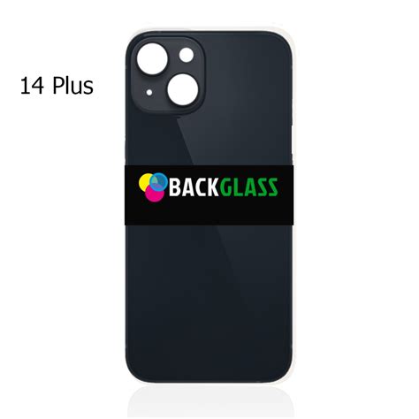 iPhone 14 Plus Back Glass (Large Camera Hole) (Black) – Back Glass USA