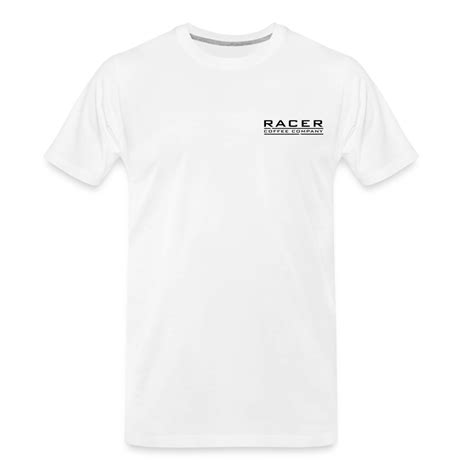 Mens Premium Organic T Shirt Racer Coffee Company