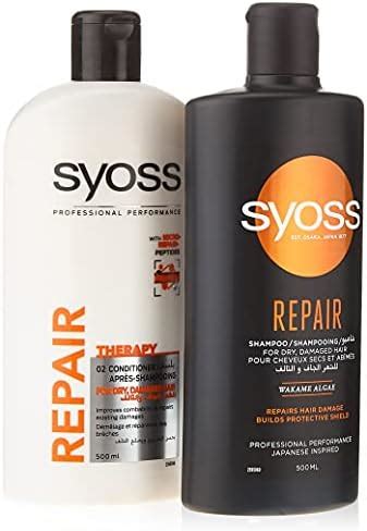 Syoss Repair Therapy 500 Ml Shampoo 500 Ml Conditioner Price In UAE