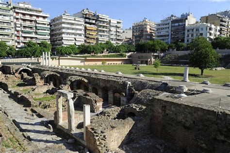 Roman Forum Saloniki 1 Olymp Pictures Greece In Global Geography