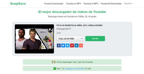 Las Mejores Webs Para Descargar Vídeos De Youtube Gratis Y Legal Enero