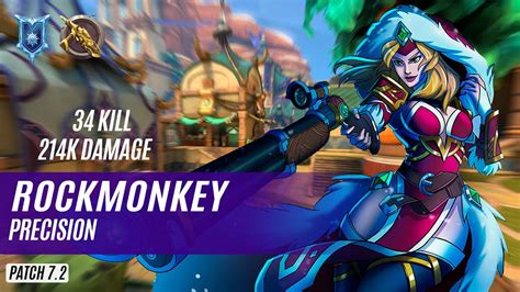 34 Kill 214k Damage Rockmonkey Lian Paladins Competitive Pro Player