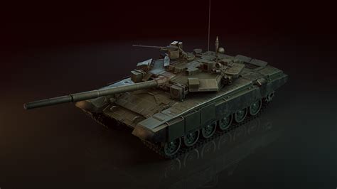 ArtStation - T90A Russian main battle tank | Resources