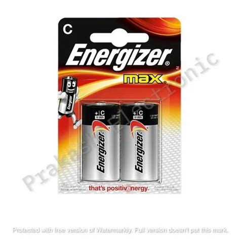 Energizer Max E93 Size C Battery At ₹ 190pair Alkaline Batteries In