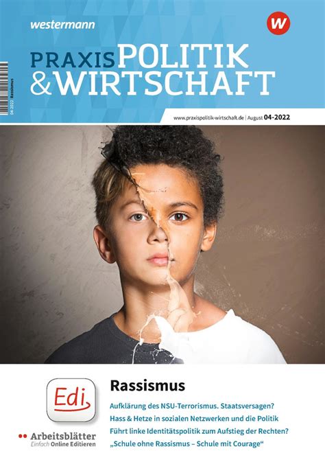 Praxis Politik Wirtschaft Rassismus Ausgabe 4 2022 August