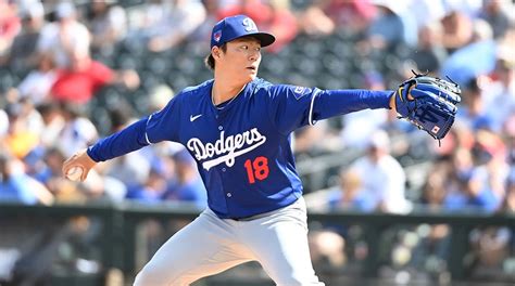 Dodgers’ Yoshinobu Yamamoto shines in first MLB action since signing ...