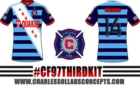 Chicago Fire Department Soccer Jersey